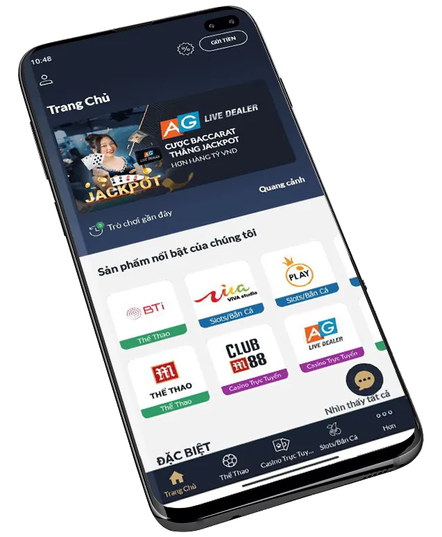 Đa dạng trò chơi cá cược trên hipclub app